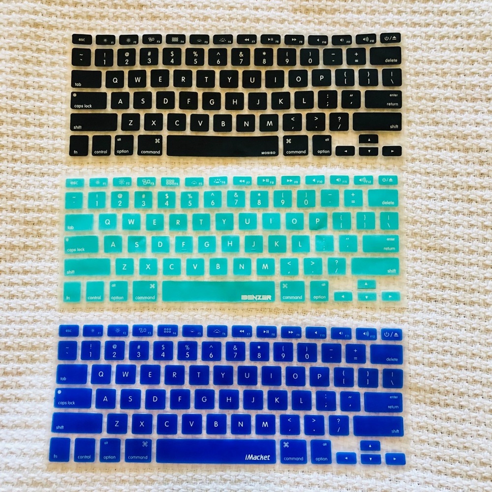 SOLD MacBook silicone keyboard covers